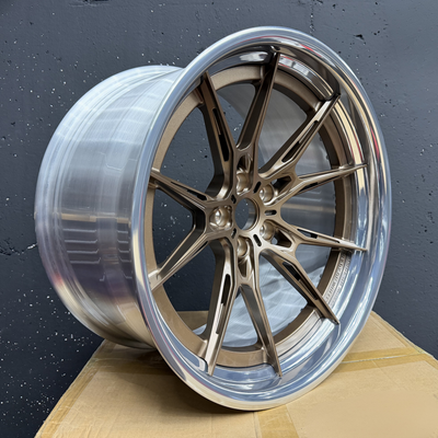 Fully Custom 2-Piece Forged Wheels – Bronze Edition