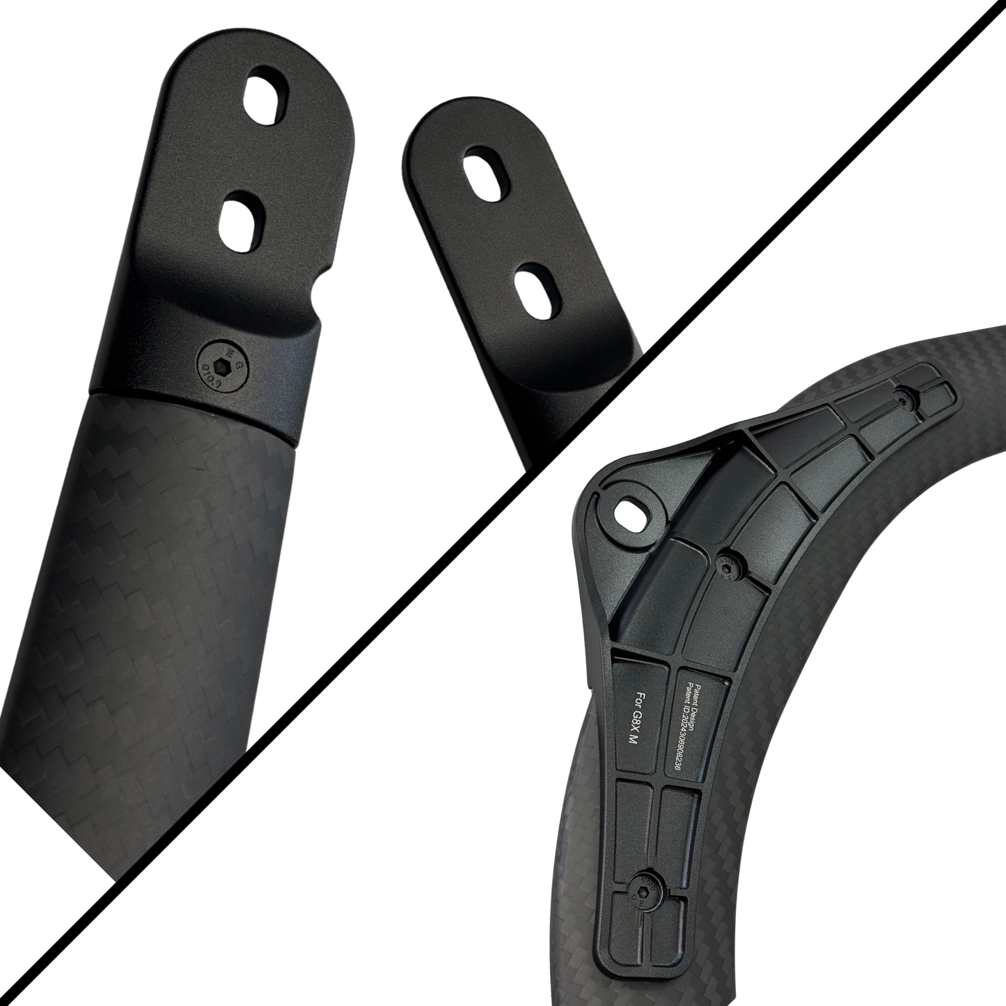 Carbon fiber elements with mounting points