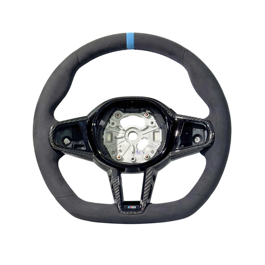 Alcantara and Carbon Fiber Steering Wheel