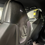 BMW M3 G80 / M4 G82 - CARBON FIBER HEADREST BACKS 2