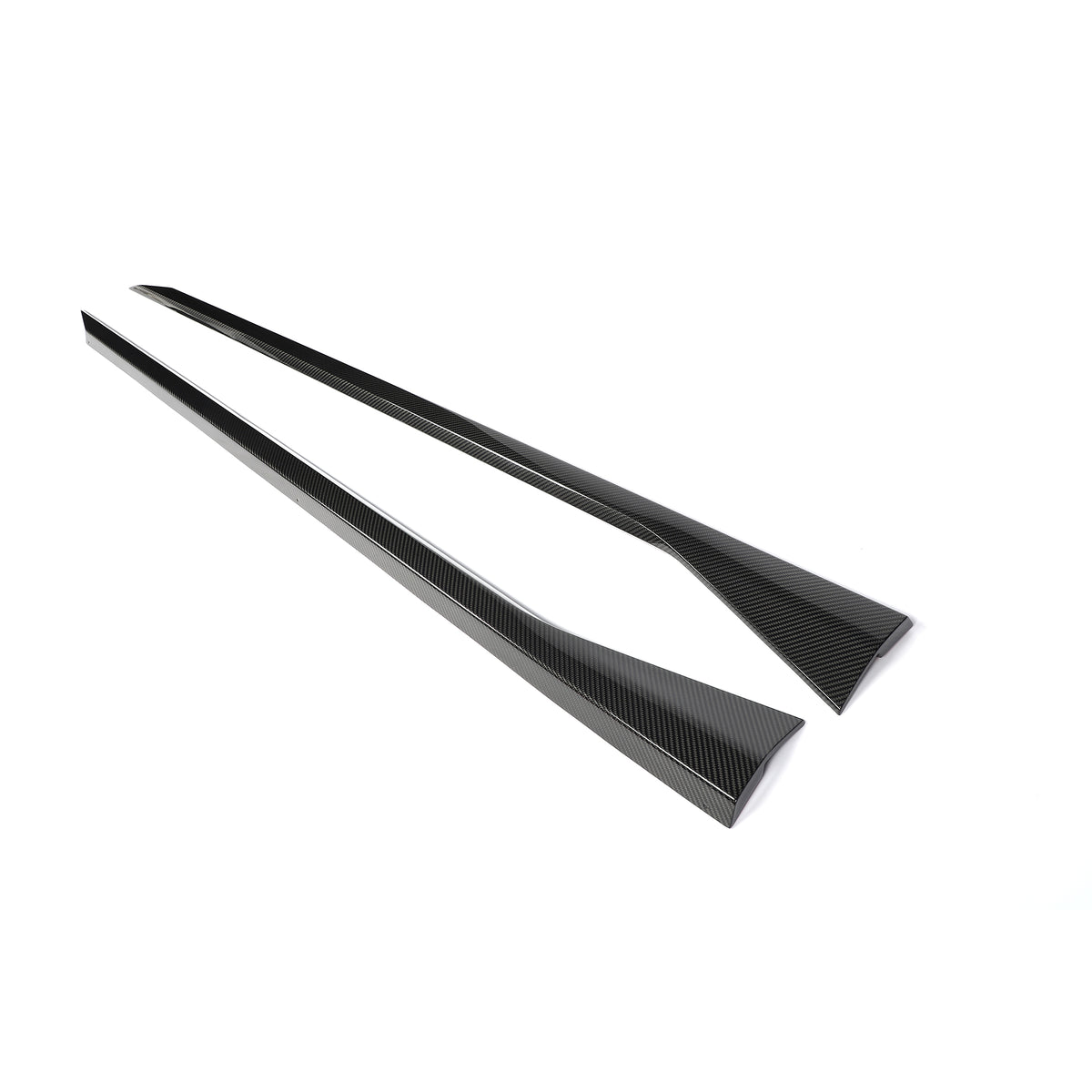 BMW M5 G90 / G99 – MP STYLE CARBON FIBER SIDE SKIRTS