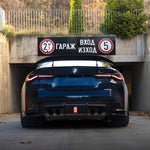 BMW M3 G80 / M4 G82 - CARBON FIBER REAR DIFFUSER WITH F1 LED (V2) 2
